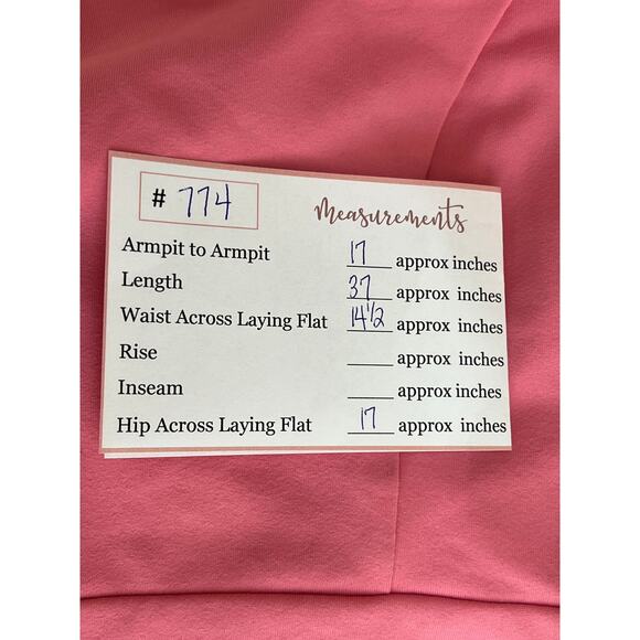 Cynthia Rowley Pink Sleeveless Back Zipper Bodycon Vneck Stretch Mini Dress M - Picture 10 of 10